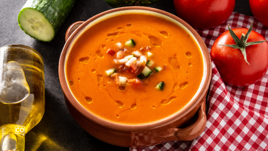 A1.17.1 Ingredienti per un gazpacho andaluso